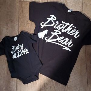 ❤️3/$10 Brother Bear/Baby Bear Matching Set ❤